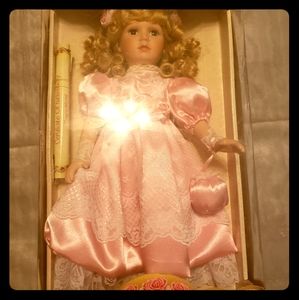 Genuine Fine Bisque Porcelain Doll